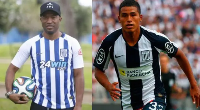 Waldir le desea todo lo mejor a Kluiverth en la Premier League.