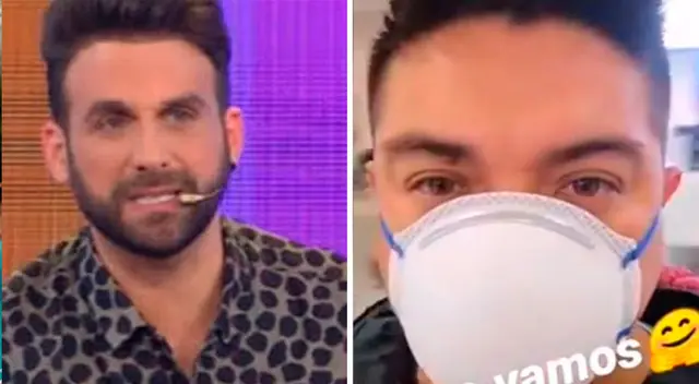 Peluchín se molesta tras comentario de Leonard León. Peluchín se molesta tras comentario de Leonard León.