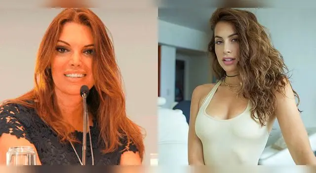 Jessica Newton le baja el dedo a Milett Figueroa para concursar en Miss Perú Jessica Newton le baja el dedo a Milett Figueroa para concursar en Miss Perú