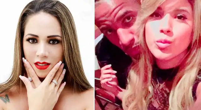 Melissa Klug llegó a ver el video de oficialización de Jeffry y Yaha.