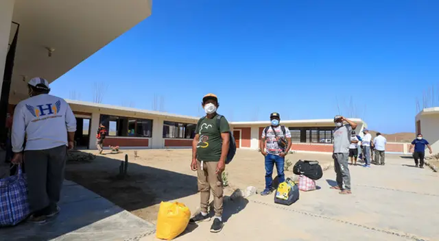 Pescadores en Pucusana Pescadores en Pucusana