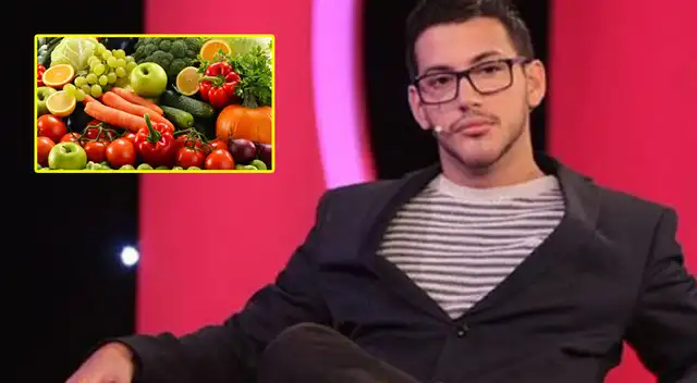 Jean Paul Santa María vende frutas y verduras. Jean Paul Santa María vende frutas y verduras.