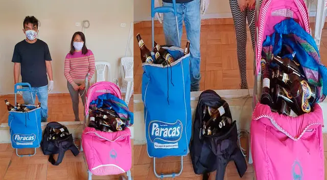 Vendían licor en pleno Estado de Emergencia Vendían licor en pleno Estado de Emergencia