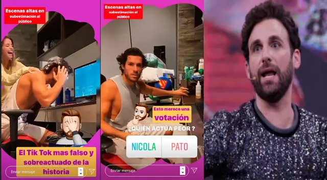 Peluchín no creyó la venganza de Flavia Laos a Patricio Parodi.