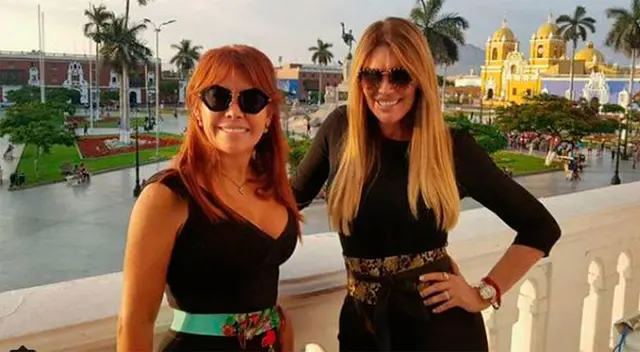 Jessica Newton defiende de las críticas a Magaly Medina. Jessica Newton defiende de las críticas a Magaly Medina.