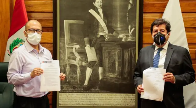 Acuerdo entre Minsa y CMP. Acuerdo entre Minsa y CMP.