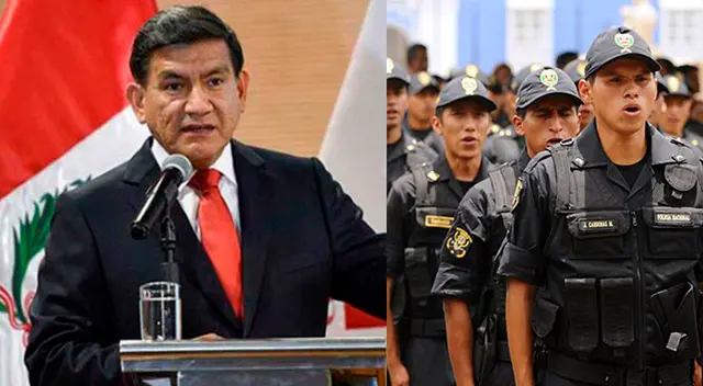 Carlos Morán, Ministro del Interior, pidió a los policías seguir en esta guerra contra el coronavirus. Carlos Morán, Ministro del Interior, pidió a los policías seguir en esta guerra contra el coronavirus.