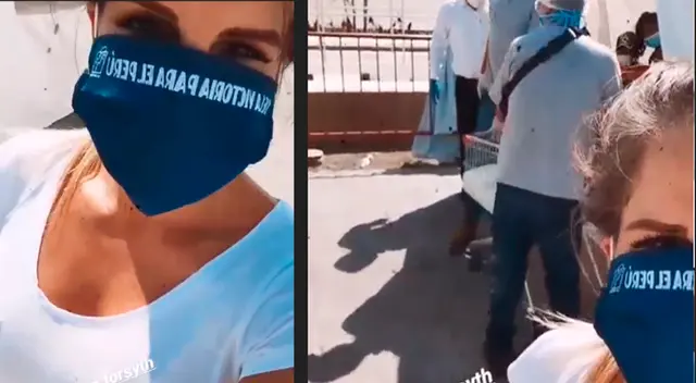 Alejandra Baigorria continúa con su labor social.