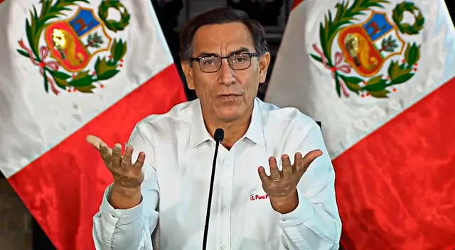 Presidente Martín Vizcarra.