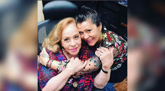 Alejandra Guzmán y su mamá Silvia Pinal