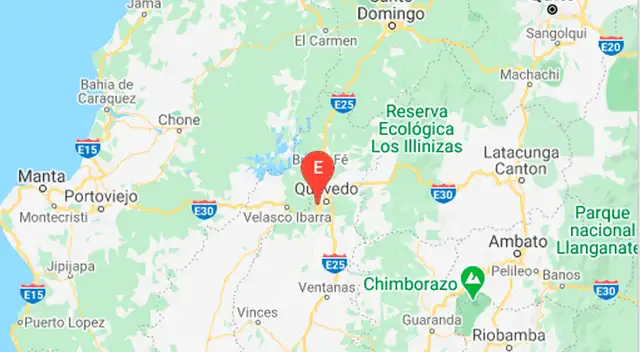 Sismo sucedió el viernes 24 de abril a las 20:53:57 Sismo sucedió el viernes 24 de abril a las 20:53:57