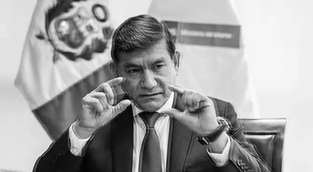 Carlos Morán renunció como ministro del Interior.