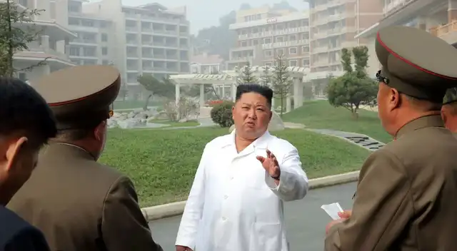 Kim Jong Un, presidente de Corea del Norte. Kim Jong Un, presidente de Corea del Norte.
