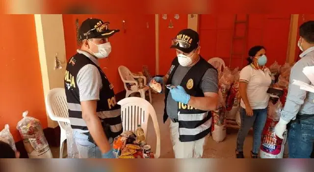 Tras el peritaje se halló que las canastas de viveres estaban adulteradas. Tras el peritaje se halló que las canastas de viveres estaban adulteradas.