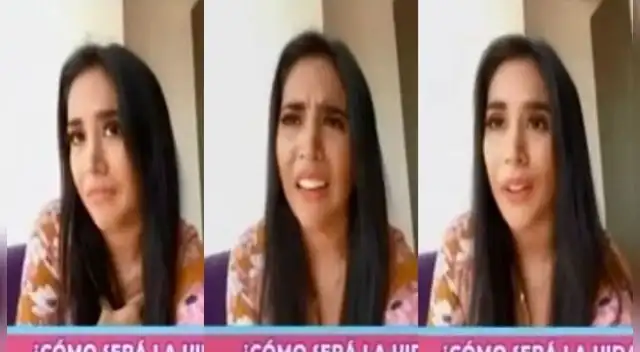 Melissa Paredes se quiebra al recordar que sus amigos actores no tienen de qué vivir en esta cuarentena.