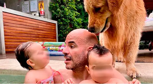 Hijos de Ricardo Morán cumplirán un un añito mañana. Hijos de Ricardo Morán cumplirán un un añito mañana.