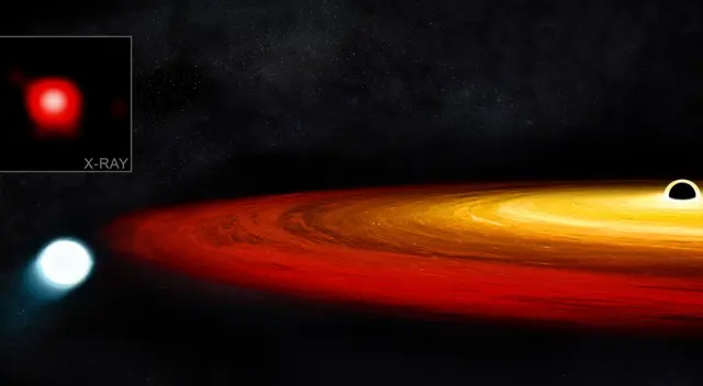 Los astrónomos indican que la estrella quedará atrapada por un billón de años. Los astrónomos indican que la estrella quedará atrapada por un billón de años.