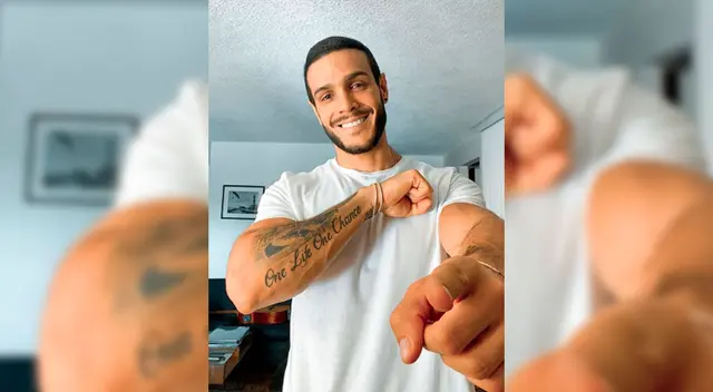 Mario muestra la felicidad que vive. Mario muestra la felicidad que vive.