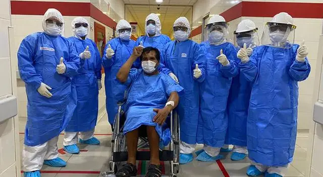 Paciente de 57 años venció al coronavirus. Paciente de 57 años venció al coronavirus.