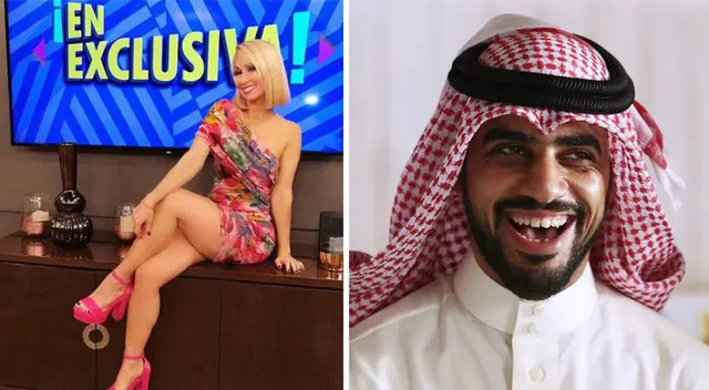 Belén Estévez llama ‘mi vida’ al empresario árabe.