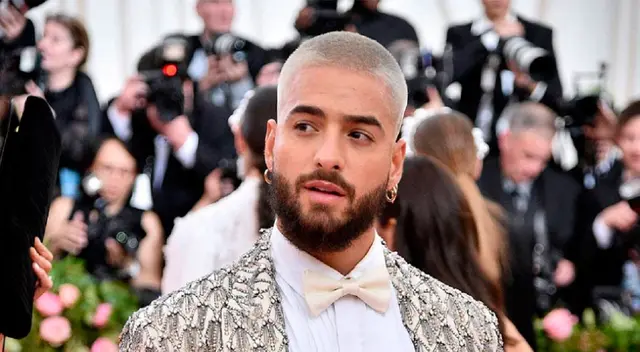 Maluma decide raparse la cabeza.