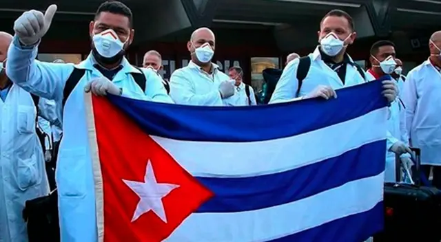 Médicos de Cuba están buscando una cura. Médicos de Cuba están buscando una cura.
