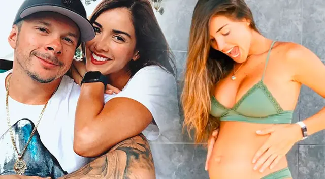 Korina Rivadeneira y Mario Hart emocionados por su primer bebé. Korina Rivadeneira y Mario Hart emocionados por su primer bebé.