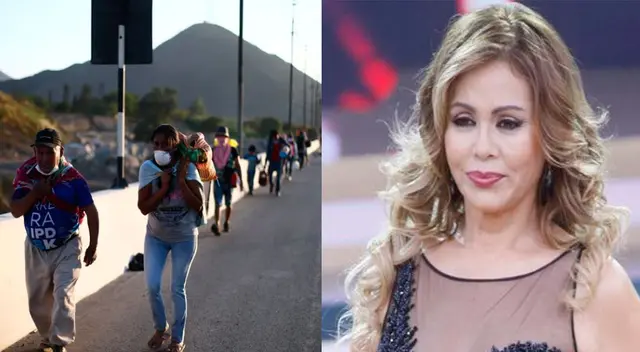 Gisela Valcárcel defiende a las personas que quieren regresar a sus regiones. Gisela Valcárcel defiende a las personas que quieren regresar a sus regiones.