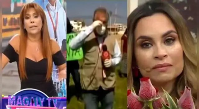 Magaly Medina envió un mensaje a Ethel Pozo tras hacerle una pregunta polémica al reconocido periodista de América Tv, Gunter Rave.