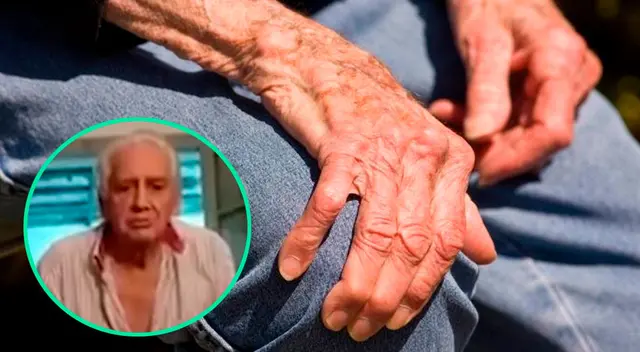 El anciano fue expuesto por su nieta. El anciano fue expuesto por su nieta.