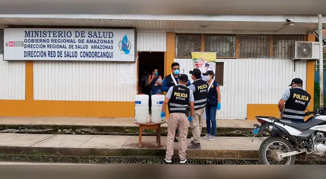 La DIVIAC  descubrió que la Red de Salud Condorcanqui habría hecho compras irregulares.