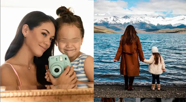 Jazmín Pinedo disfruta los momentos que pasa junto a su hija. Jazmín Pinedo disfruta los momentos que pasa junto a su hija.