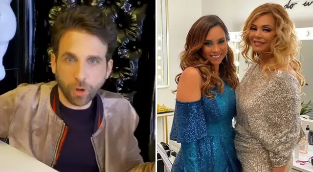 El ex conductor de TV compara a madre e hija. El ex conductor de TV compara a madre e hija.