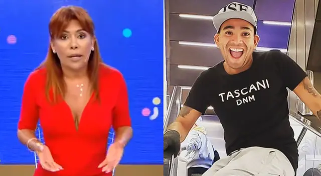 Magaly Medina sorprendida por la rapidez con la que trabaja la policía. Magaly Medina sorprendida por la rapidez con la que trabaja la policía.