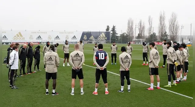 Real Madrid se prepara para volver a los entrenamientos.