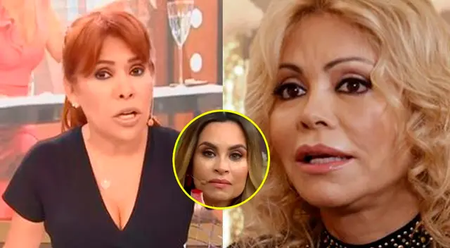Magaly Medina aconseja a Gisela Valcárcel por 'el bien de su hiija'.