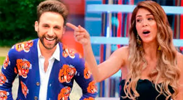 Peluchín se burla de Sheyla Rojas.