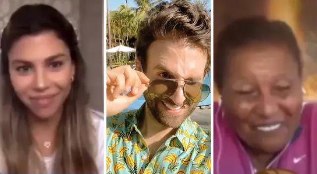 Peluchín realizó hilarantes comentarios de encuentro de la ojiverde y mamá de Paolo Guerrero.