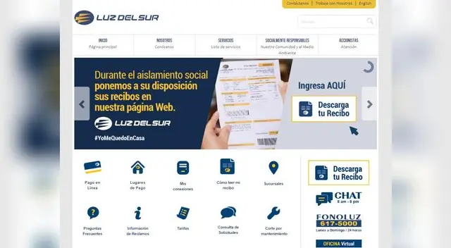 Conoce AQUÍ como fraccionar tu recibo de LUZ DEL SUR.