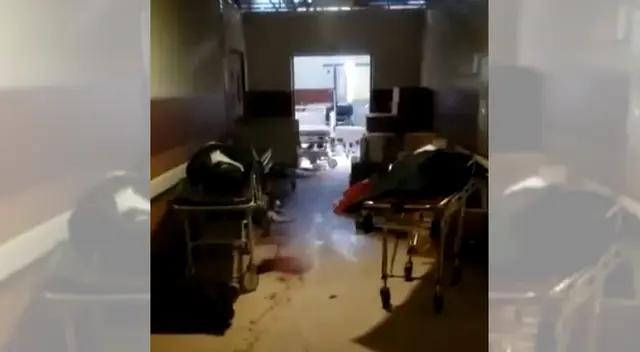 Acumulación de cadáveres con coronavirus. Acumulación de cadáveres con coronavirus.