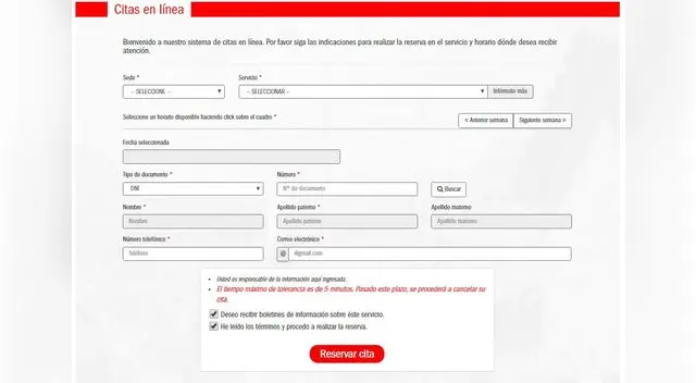 Reserva tu cita ONLINE en la nueva plataforma de servicio al ciudadano.