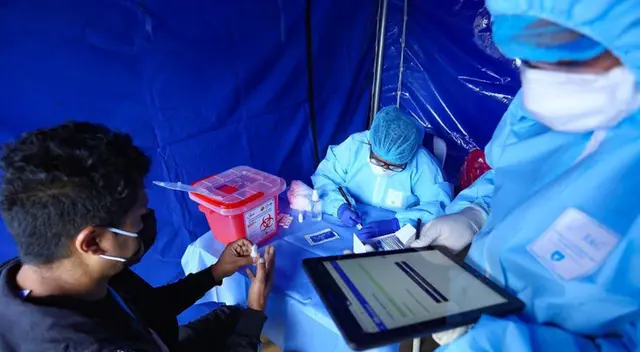 En el mercado Caquetá se practicaron alrededor de 3.000 pruebas rápidas.