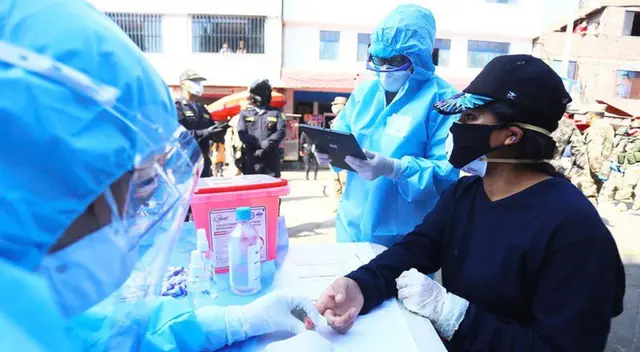 En el mercado Caquetá se practicaron alrededor de 3.000 pruebas rápidas.