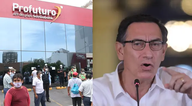 Martín Vizcarra anuncia nuevas medidas para retiro de la AFP. Martín Vizcarra anuncia nuevas medidas para retiro de la AFP.