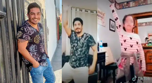 Erick Elera pasa tierno momento con su pequeña.