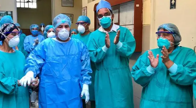 Paciente recuperado de la tragedia en Villa El Salvador.