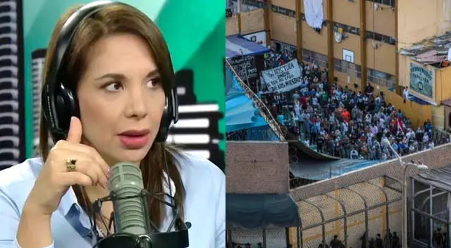 Mónica Cabrejos dejó en claro que los problemas carcelarios vienen desde siempre, y se deben solucionar.