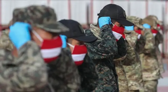 El ministro sostuvo que la mayoría de efectivos infectados son del área administrativa de la institución.