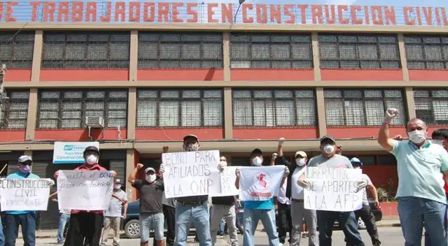 Trabajadores de Construcción Civil.