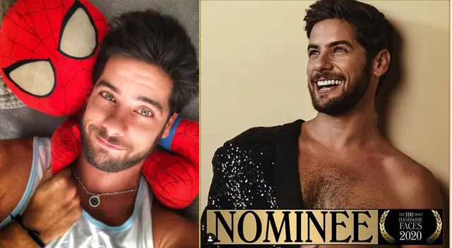 Andrés Wiese es nominado al rostro más bello del mundo